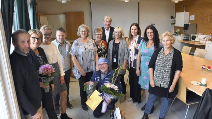 Takket av banksjef Gunnar Thorsen i SMN